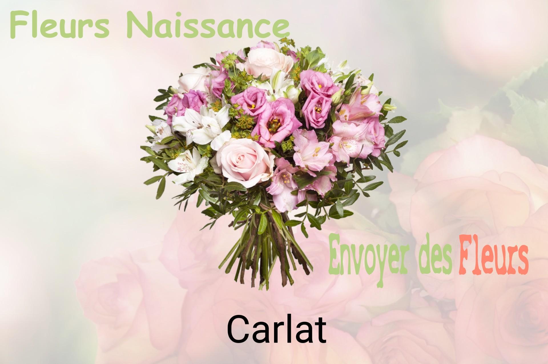 Bouquet de fleurs de naissance livré à Carlat