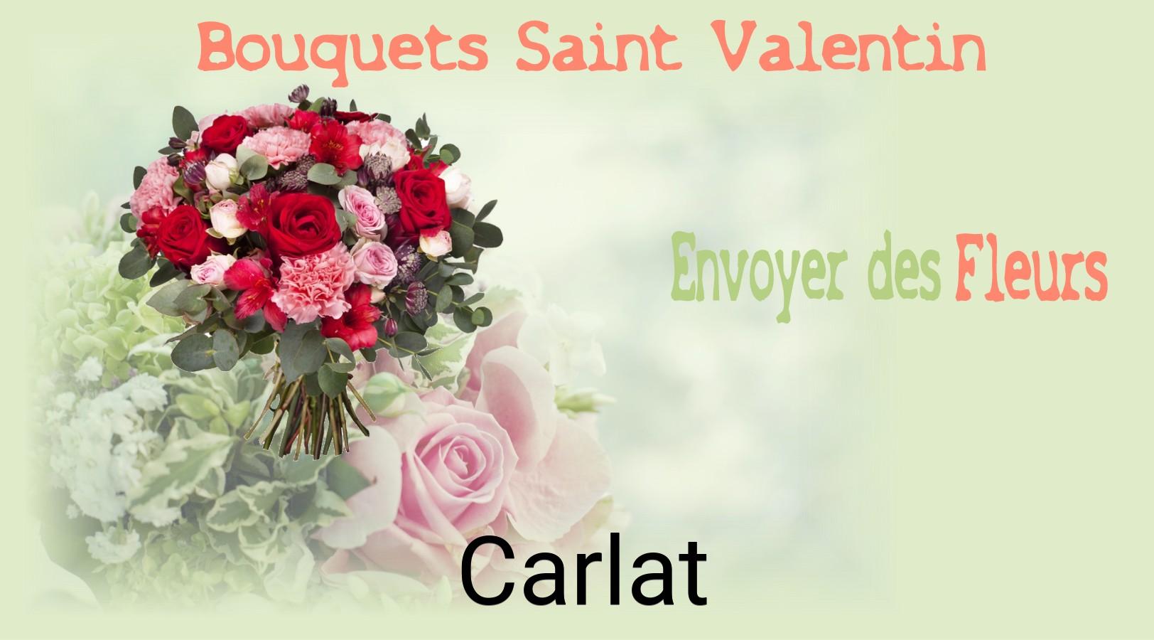 Roses de Saint-Valentin livrées à Carlat